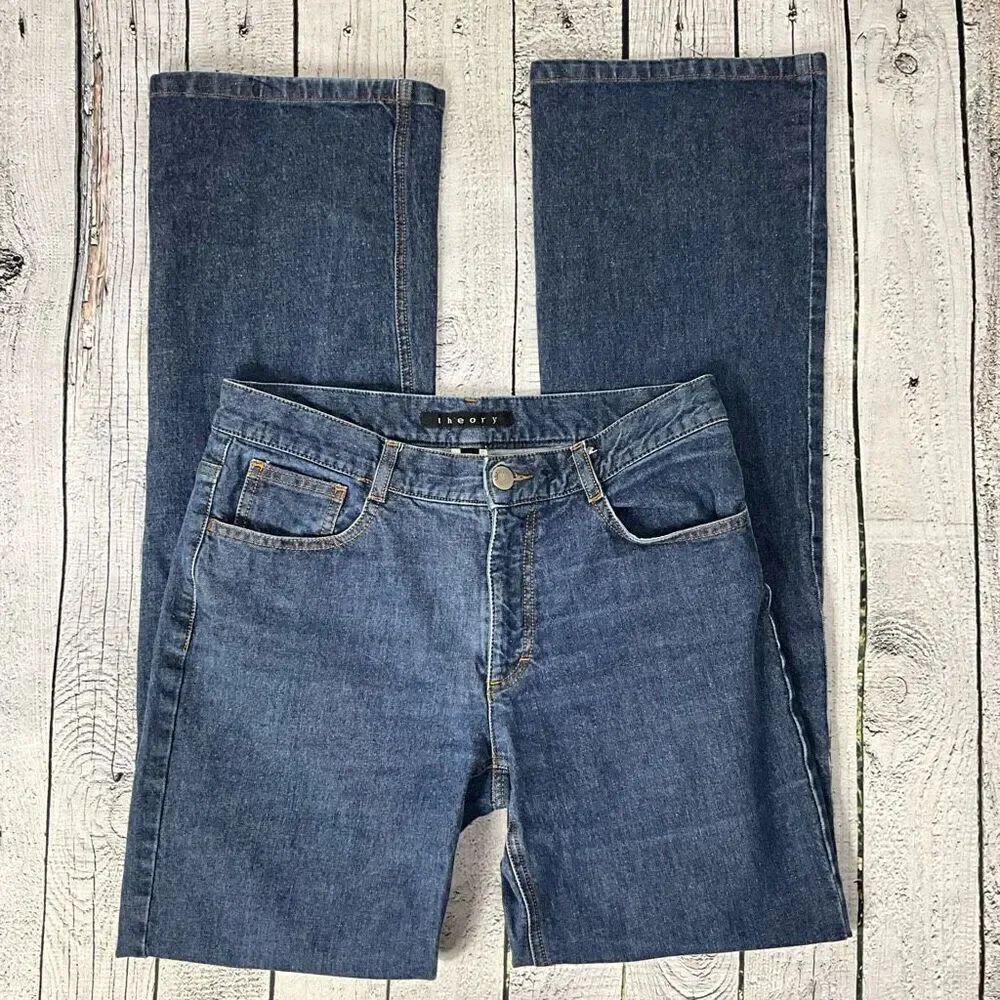 THEORY Mid Rise Jeans